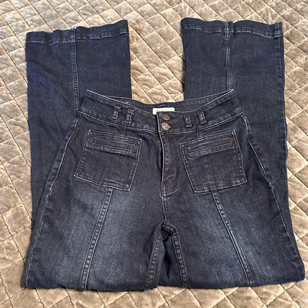 Shyanne Dark Blue Flare Jeans